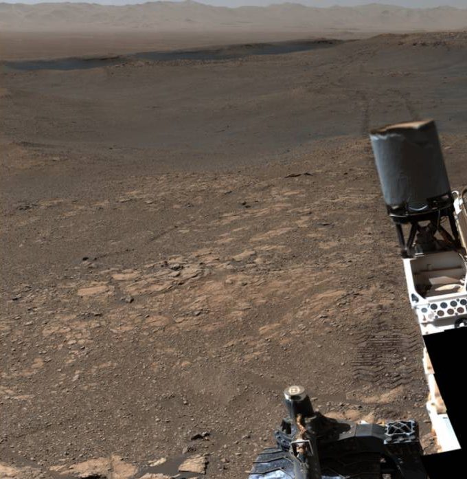 Curiosity ile çekildi, NASA yayınladı: 1,8 milyar piksellik Mars fotoğrafı