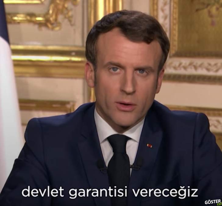 Fransa Cumhurbaşkanı: COVID-19 ile mücadele sürecinde küçük işletmeler “fatura, kira ve vergi ödemeleri” yapmayacak