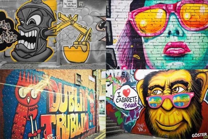 Dünya genelindeki, legal grafiti yapabileceğiniz duvarların tam listesi