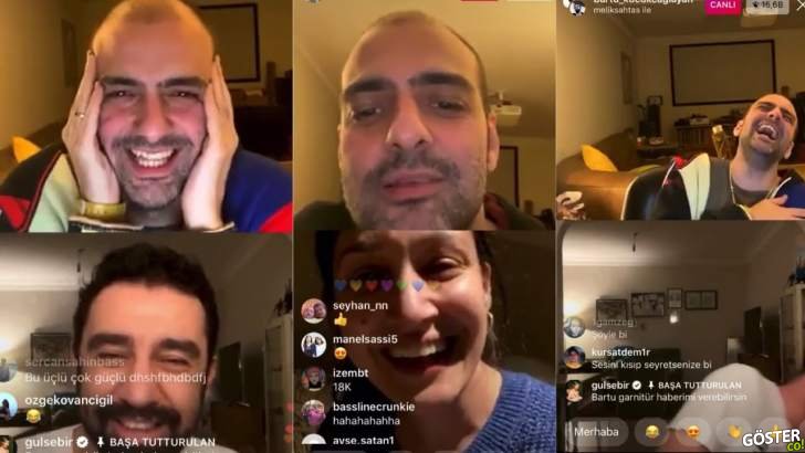 Bartu Küçükçağlayan ve Melikşah Altuntaş’ın, Instagram magazin şovu Mücbir Sebepler, tikli hesapların yeni gözdesi