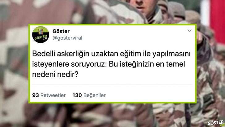 Bedelli askerliğin uzaktan eğitime dönüşmesini isteyenlere sorduk, 60+ gerekçeli yanıt aldık