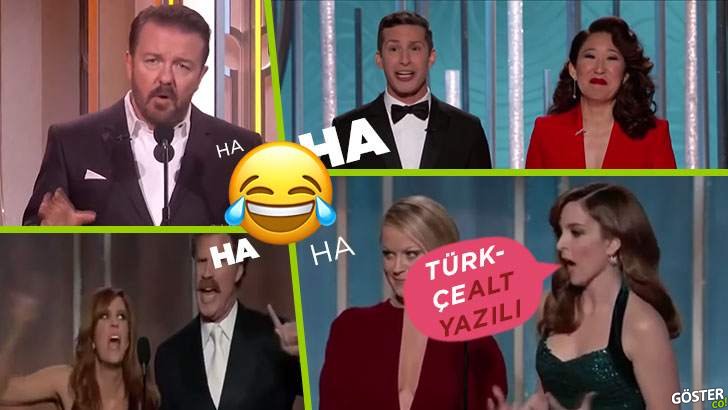 Ricky Gervais gibi “komedyenlerin sunduğu” ödül törenlerinden 45 dakika