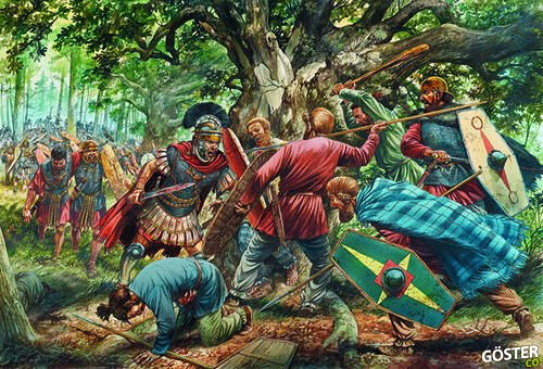 Germenler Romalılara Karşı: Teutoburg Ormanı Muharebesi