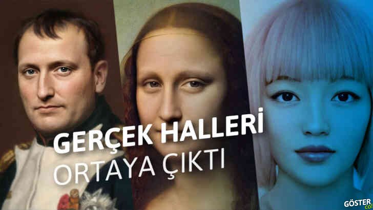 26 tarihi figürün gerçekte neye benzediğini görmek için yapay zeka ile resmedildiler
