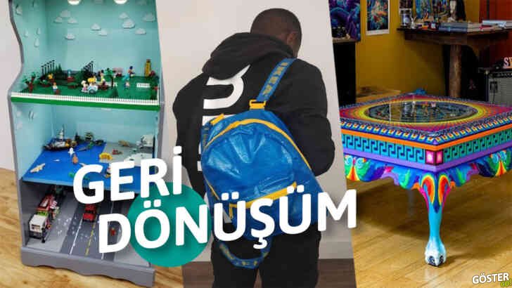 Eski çöp eşyalar, yeni ve muhteşem nesnelere dönüşürse (28 nesne)