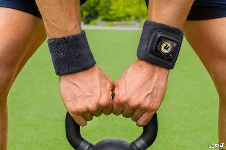 Bu Apple Watch ter bandı, saatinizi siz tüm aktivitelerinizi sergilerken tersiz tutuyor