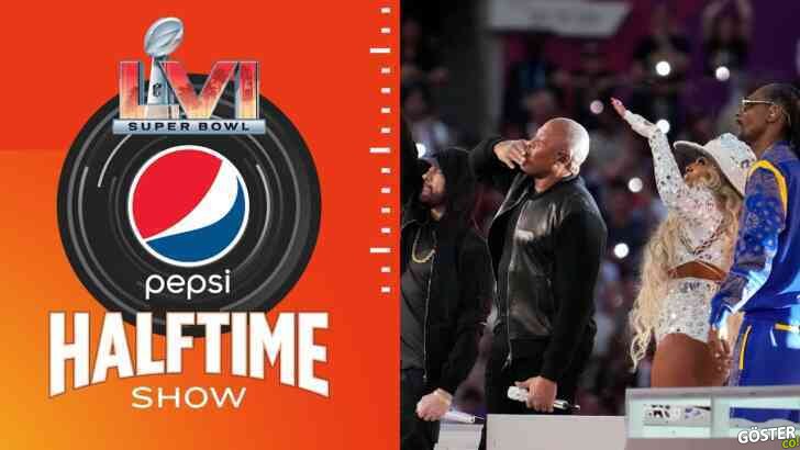 Pepsi’nin 2022 Super Bowl devre arası şovu (Yine efsane)