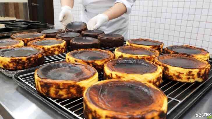 A’dan Z’ye endüstriyel boyutta İspanyol Bask Cheesecake yapımı: Türkiye’de San Sebastian Cheesecake olarak da biliniyor