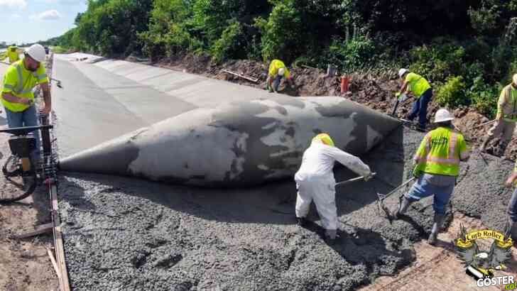 Modern beton makinelerini izlemek epey tatmin edici: Yol, kaldırım yapan bir makinenin bu kadar rahatlatabileceğini kim bilebilirdi?
