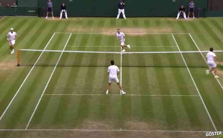 Wimbledon 2022’de çiftler maçı, kontrolden çıkıyor: Marcos Baghdatis, Tommy Haas, Mark Philippoussis ve Xavier Malisse’den ilginç bir sahne