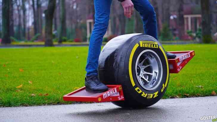 Formula 1 kaykayı (ya da tek tekeri): Sadece bir tekerleğiniz olacaksa, en iyisi bu olabilir