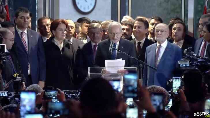 Tarihi geceden akılda kalanlar: Millet İttifakı’nın Cumhurbaşkanı Adayı’nın açıklandığı anlar ve İmamoğlu-Yavaş birlikteliği