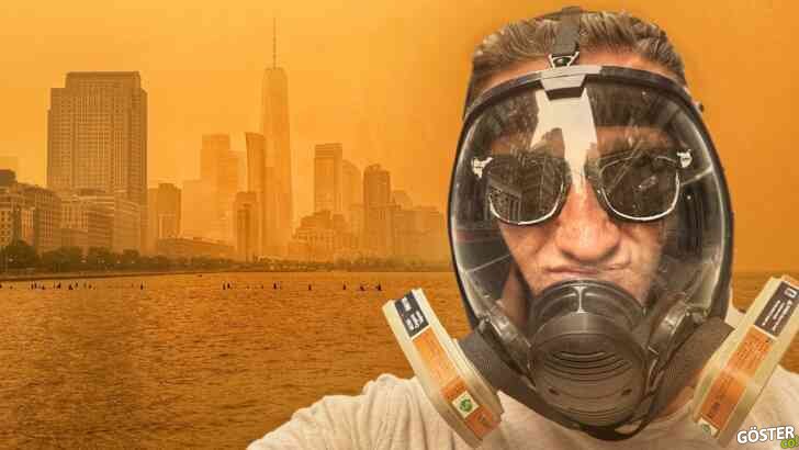 New York’un hava kalitesi olağanüstü düşmüş durumda: Şehrin puslu halini gören endişeleniyor
