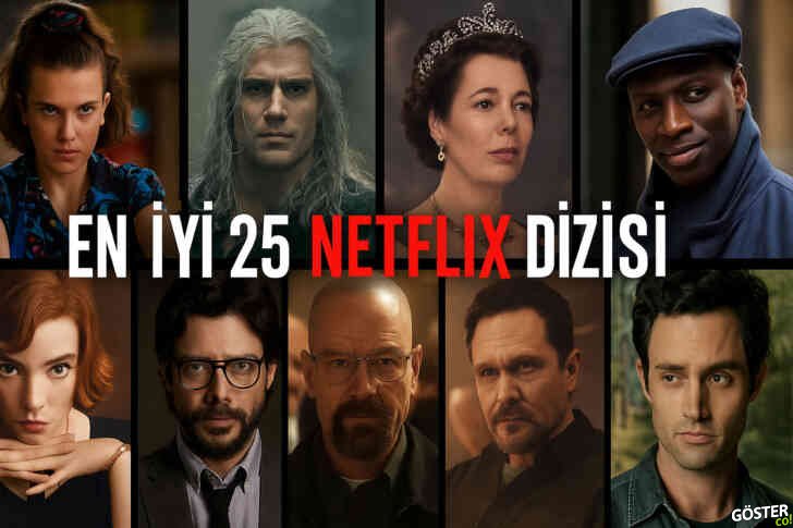 En iyi 25 Netflix dizisi (2025’e kadar)
