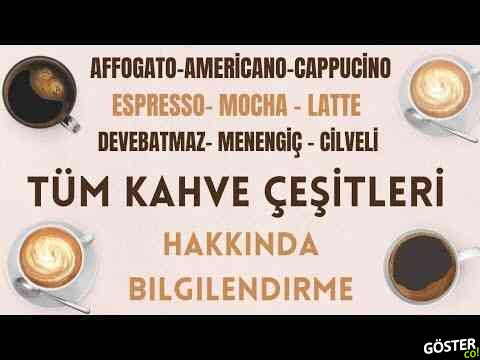 Kahve çeşitleri arasındaki farklar: Kapüçino, Latte, Espresso, Filtre, Menengiç ve dahası