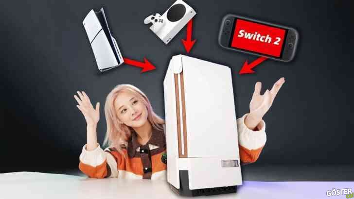 Bir teknoloji meraklısı 3 oyun konsolunu bir araya getirdi: Ningtendo PXBOX5